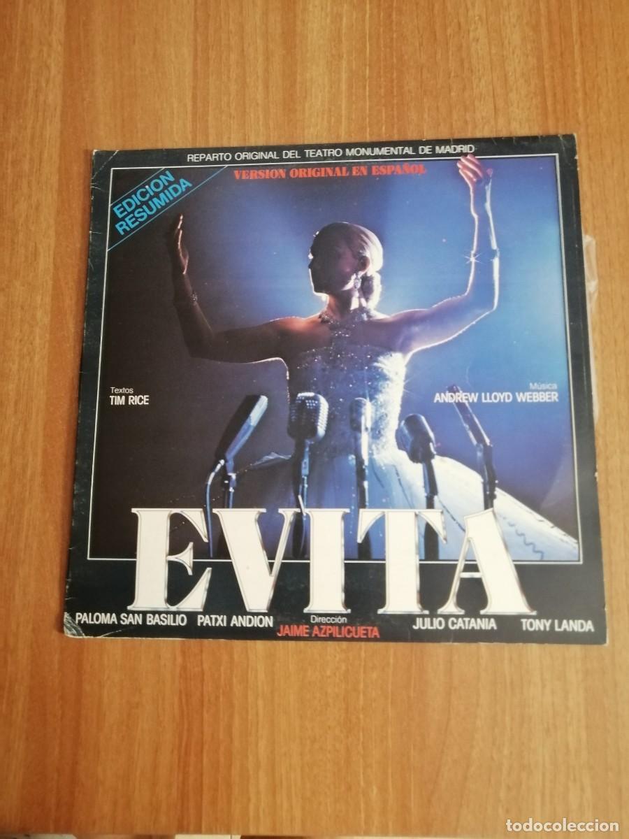 Discos de vinilo: LP EVITA - Foto 1