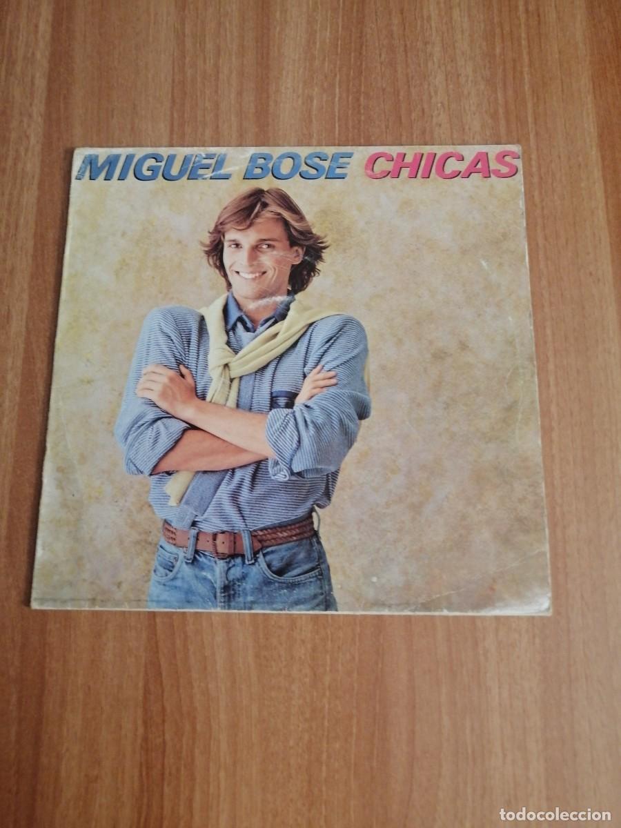 Discos de vinilo: LP MIGUEL BOSE CHICAS - Foto 1