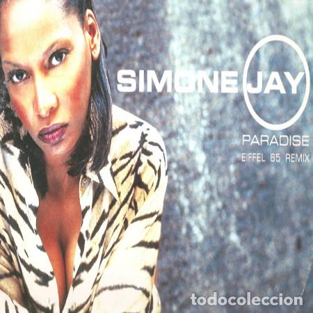Discos de vinilo: Simone Jay &lrm;&ndash; Paradise (Eiffel 65 Remix) MAXI - Foto 1
