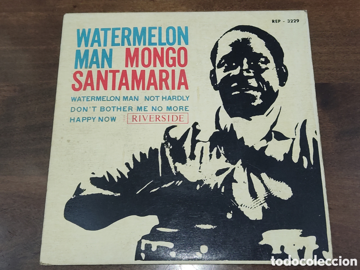 Discos de vinilo: EP Mongo Santamaria - Watermelon Man - Foto 1