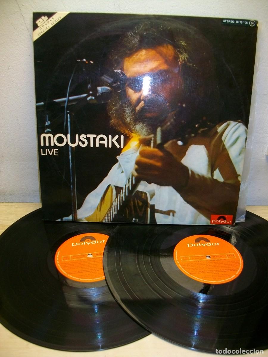 Discos de vinilo: Moustaki* &ndash; Live 2 x LP - Foto 1
