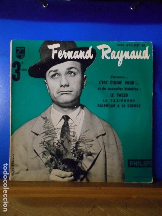 Discos de vinilo: Fernand Raynaud. Raconte....single - Foto 1