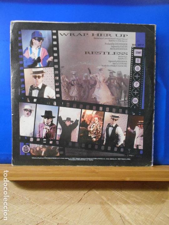Discos de vinilo: ELTON JOHN - WRAP HER UP - SINGLE - - Foto 2