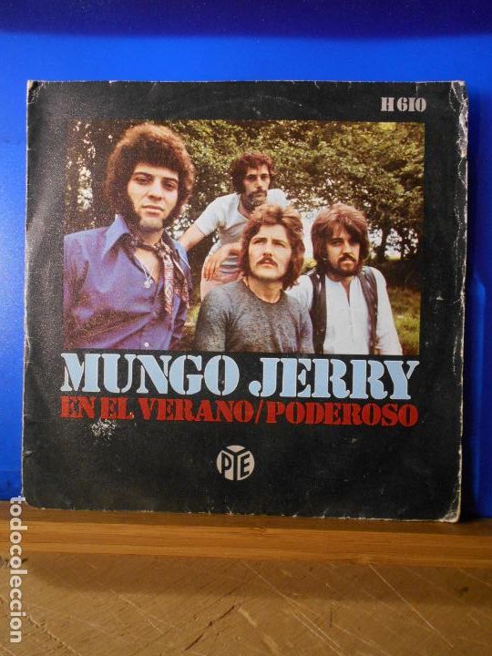 Discos de vinilo: MUNGO JERRY EN EL VERANO/PODEROSO 7 SINGLE 1970 - Foto 1