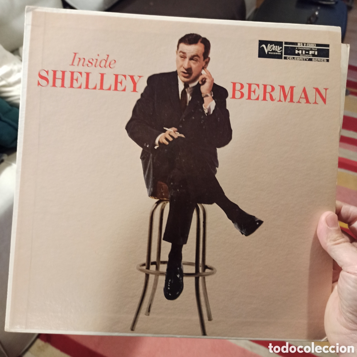 Discos de vinilo: Shelley Berman &ndash; Inside Shelley Berman - Foto 1