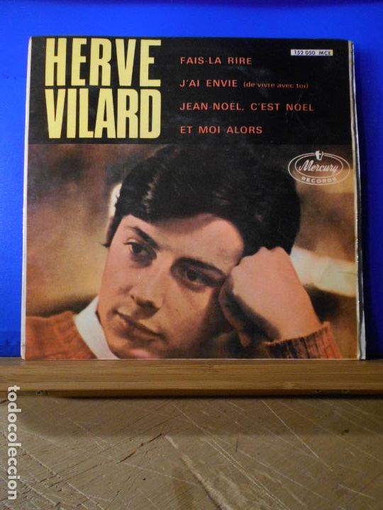 Discos de vinilo: HERVE VILARD FAIS-LA RIRE EP 1966 - Foto 1