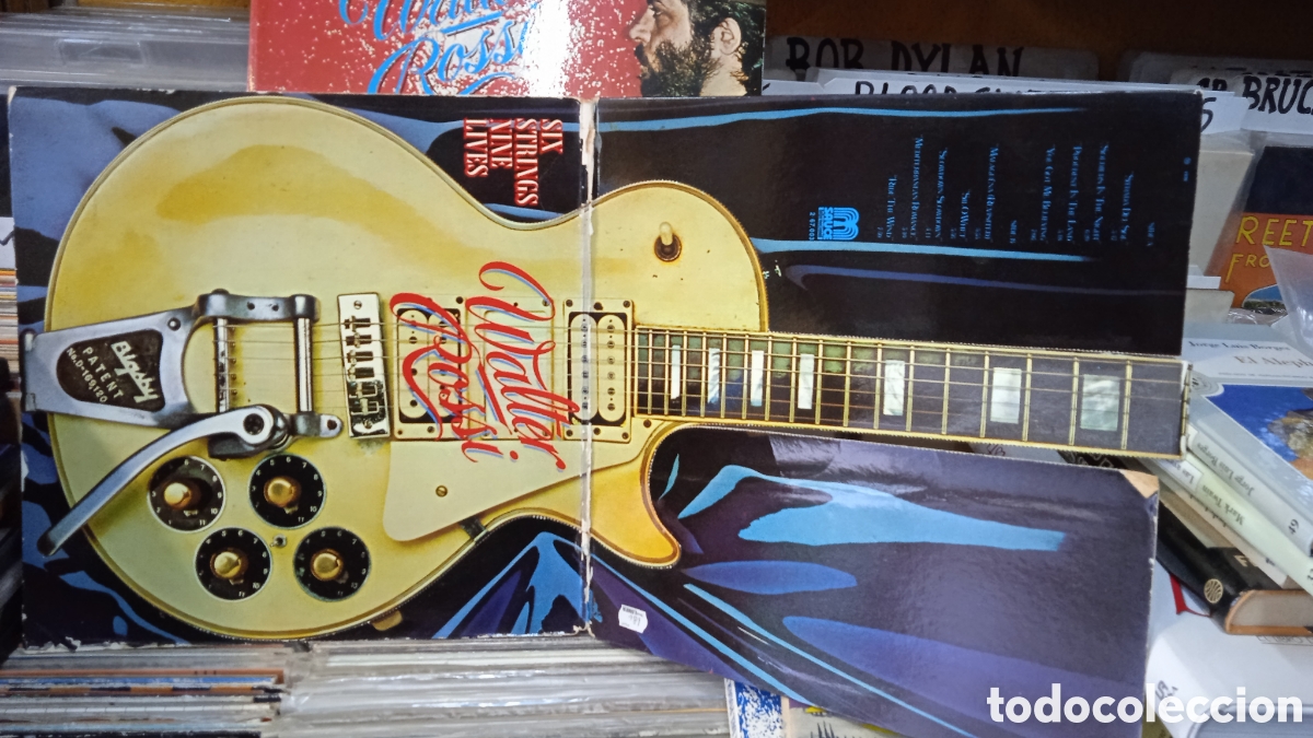 Discos de vinilo: Walter Rossi Six Strings nine lives - Foto 6