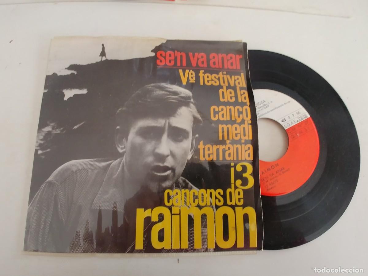 Discos de vinilo: RAIMON-EP SE&acute;N VA ANAR +3 - Foto 1