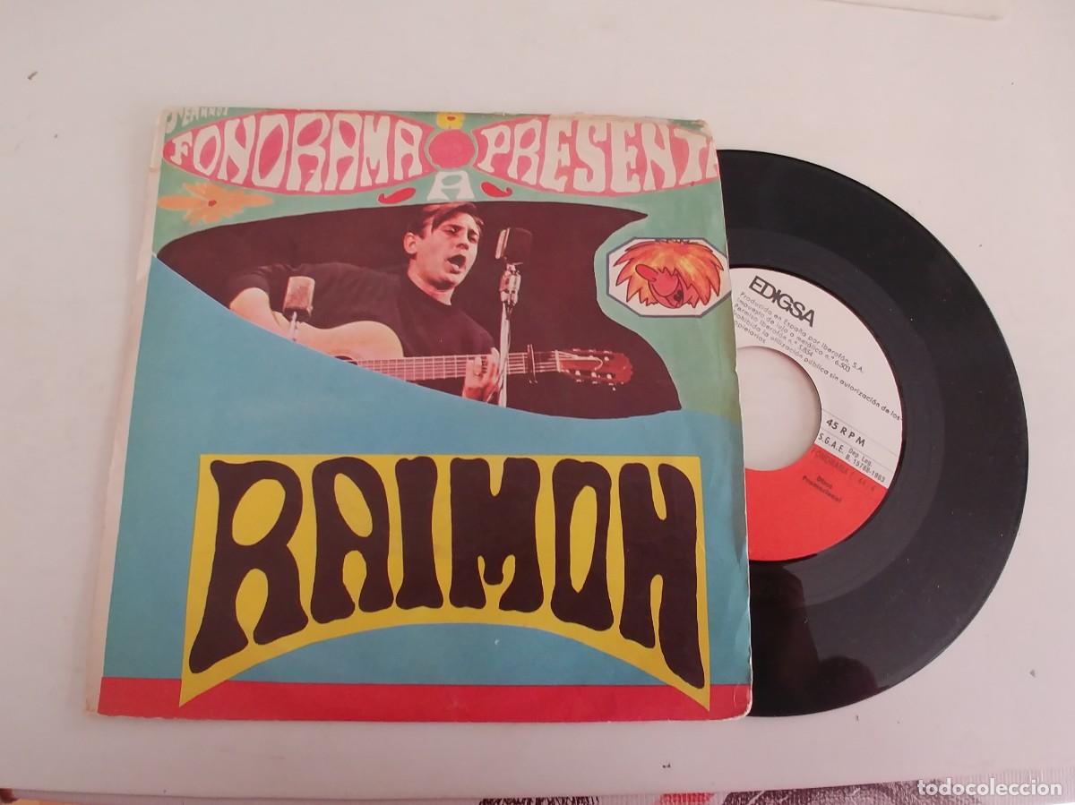Discos de vinilo: RAIMON-SINGLE SI UN DIA VOLS - Foto 1