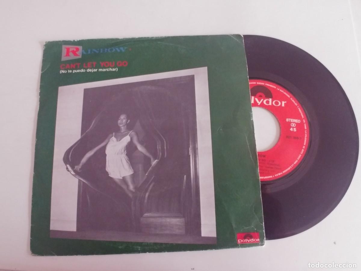 Discos de vinilo: RAINBOW-SINGLE CAN&acute;T LET YOU GO - Foto 1