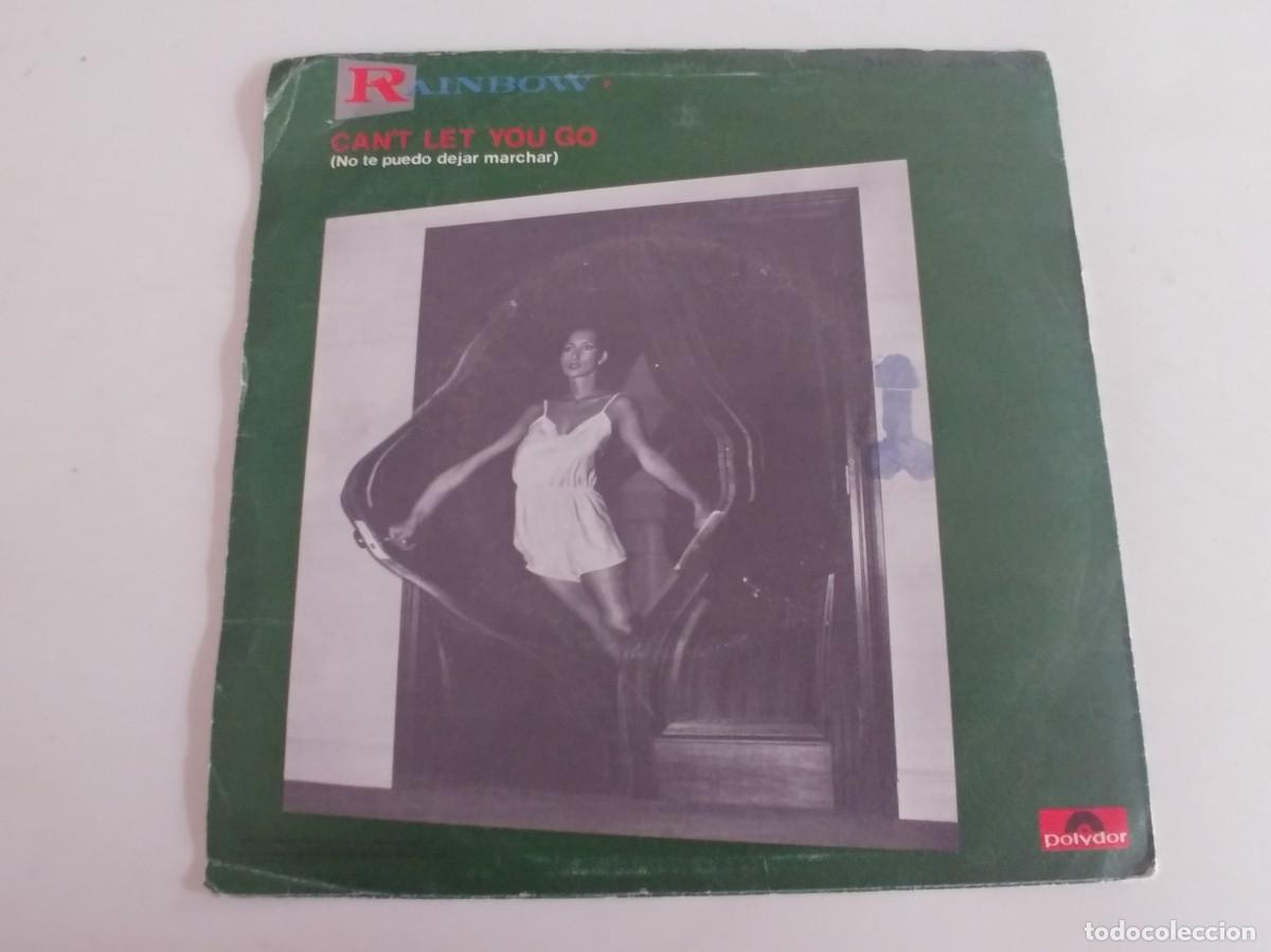 Discos de vinilo: RAINBOW-SINGLE CAN&acute;T LET YOU GO - Foto 2