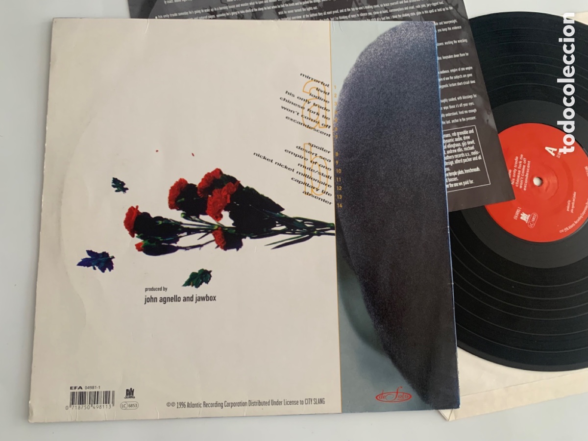 Discos de vinilo: Lp Jawbox jawbox de 1996 - Foto 2