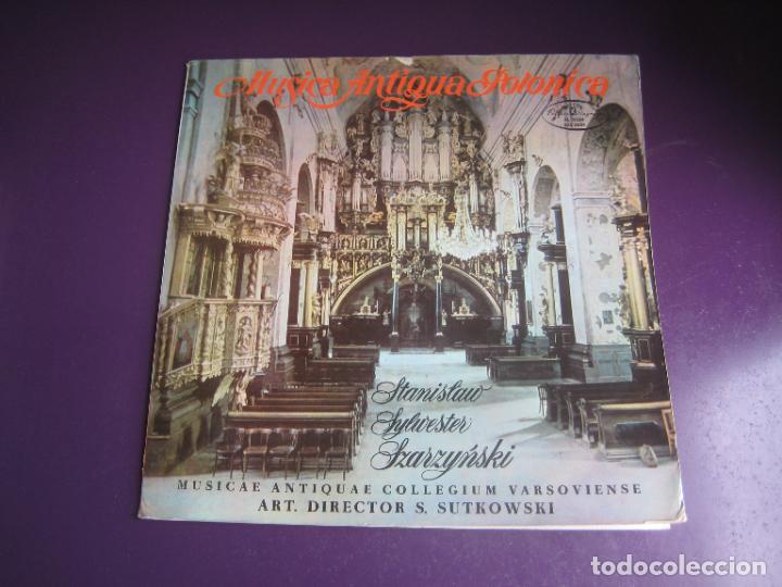 Discos de vinilo: Szarzyński, Musicae Antiquae Varsoviense &lrm;&ndash; Musica Antiqua Polonica - LP 1969 - BARROCO POLONIA