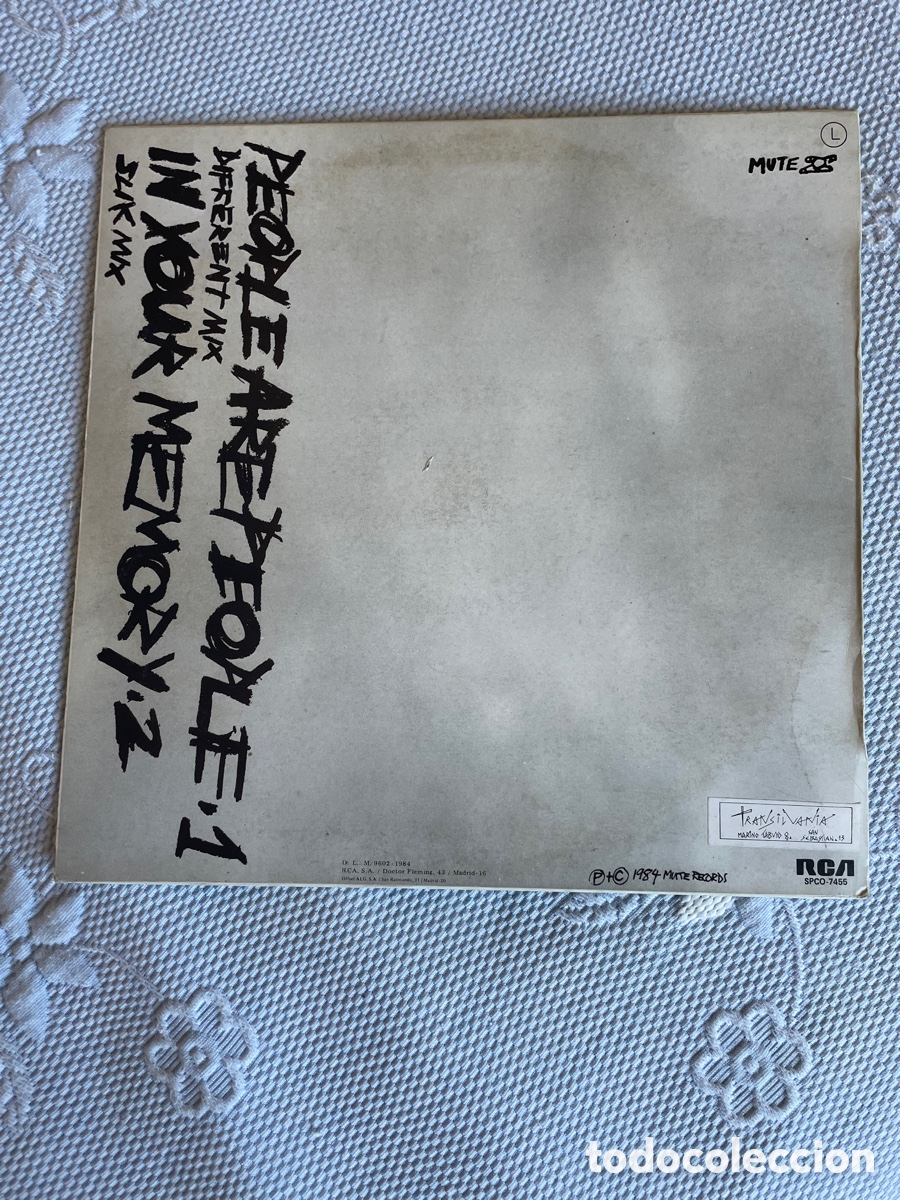 Discos de vinilo: Depeche Mode - People are People / MAXI - Foto 2