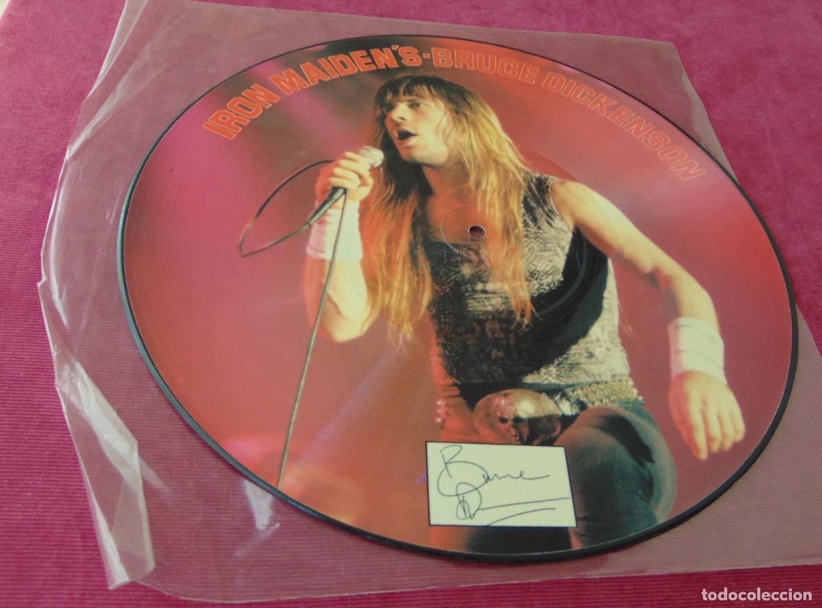 Discos de vinilo: Bruce Dickenson &ndash; Interview Picture Disc - 1986 - Foto 2