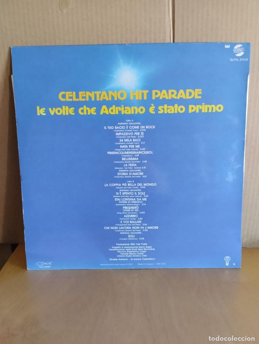 Discos de vinilo: ADRIANO CELENTANO ---- HIT PARADE - Foto 2