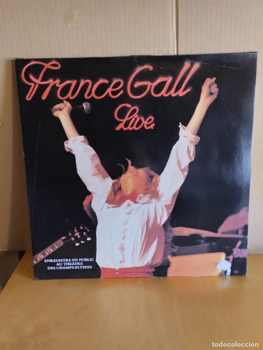 Discos de vinilo: FRANCE GALL ---- LIVE + POSTER - Foto 1