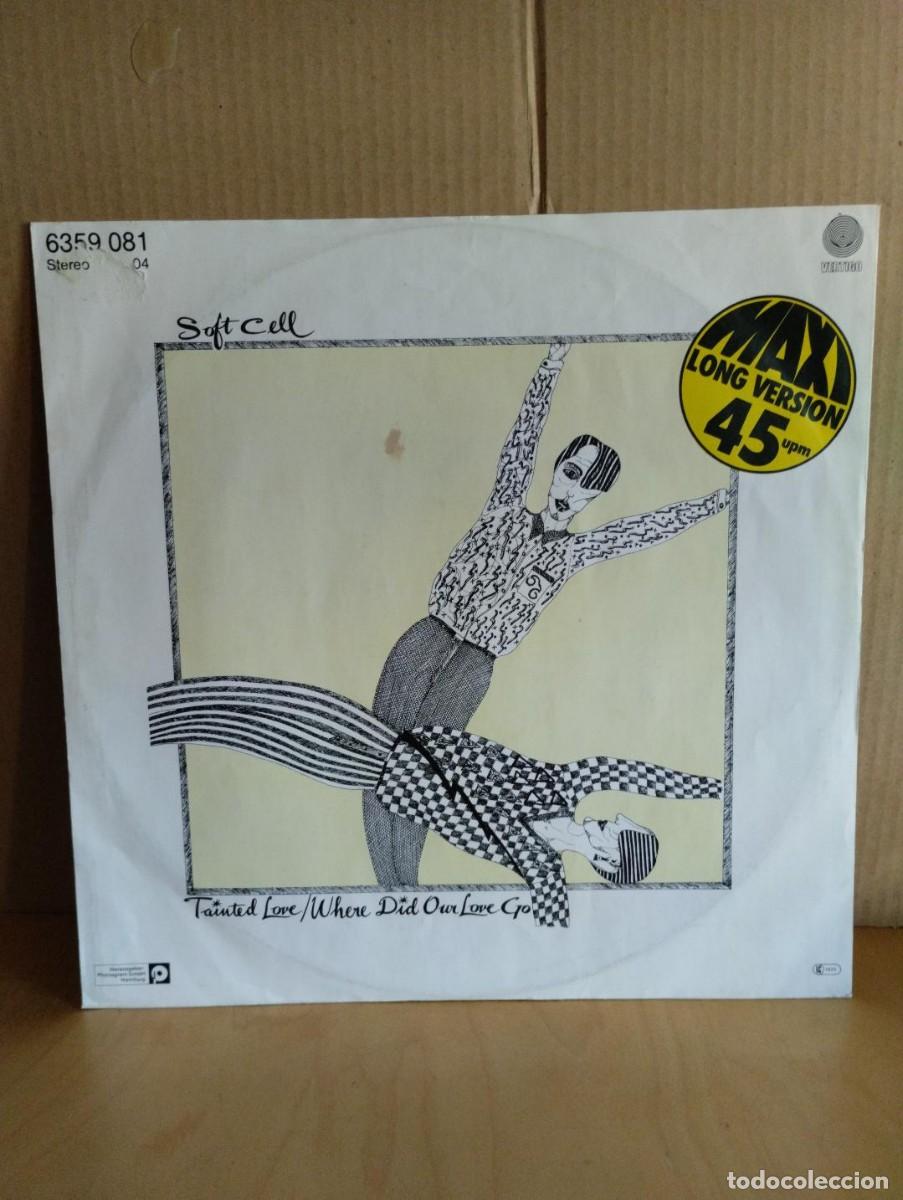 Discos de vinilo: SOFT CELL ---- TAINTED LOVE - Foto 2