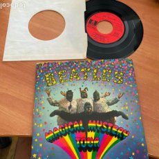 Discos de vinilo: THE BEATLES (MAGICAL MYSTERY TOUR) 2 X EP GERMANY FAN CLUB. RED LABELS MADE FRANCE (EPI01)