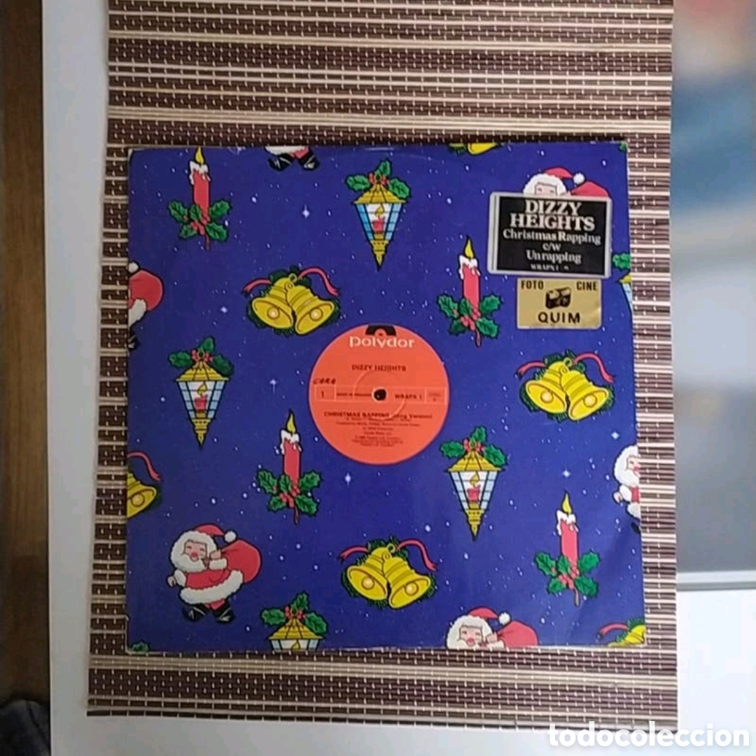 Discos de vinilo: Maxi single Dizzy Heights. Christmas Rapping / Unrapping - Foto 1