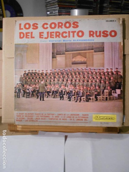 Discos de vinilo: LP LOS COROS DEL EJERCITO RUSO - Foto 1