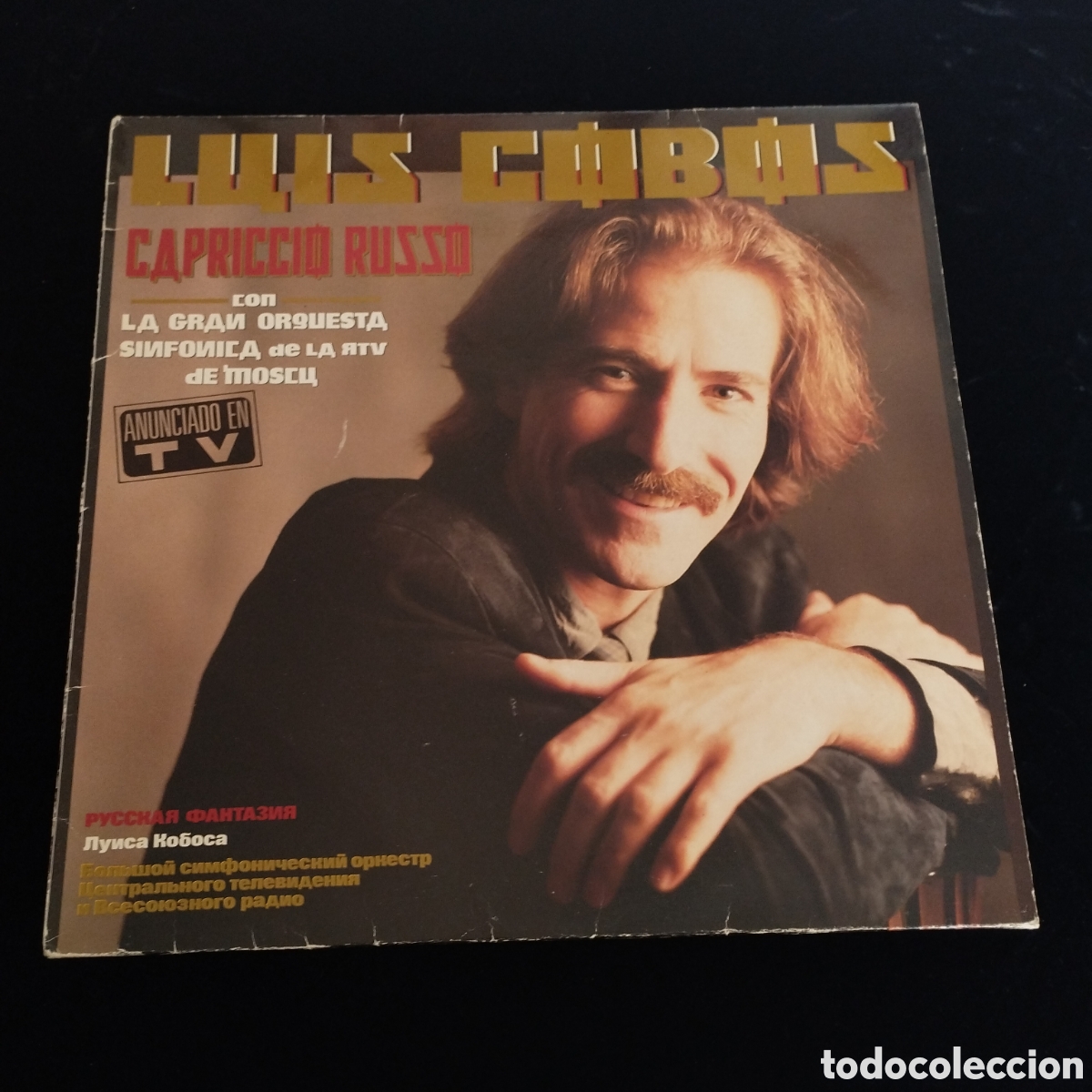 Discos de vinilo: LP - LUIS COBOS - CAPRICCIO RUSSO - Foto 1