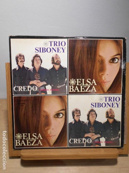 Discos de vinilo: CREDO VERSION COMPLETA TRIO SIBONEY ELSA BAEZA - Foto 1