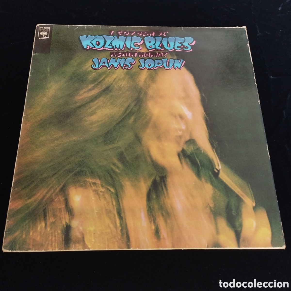 Discos de vinilo: LP - JANIS JOPLIN - KOZMIC BLUES - CBS - Foto 1