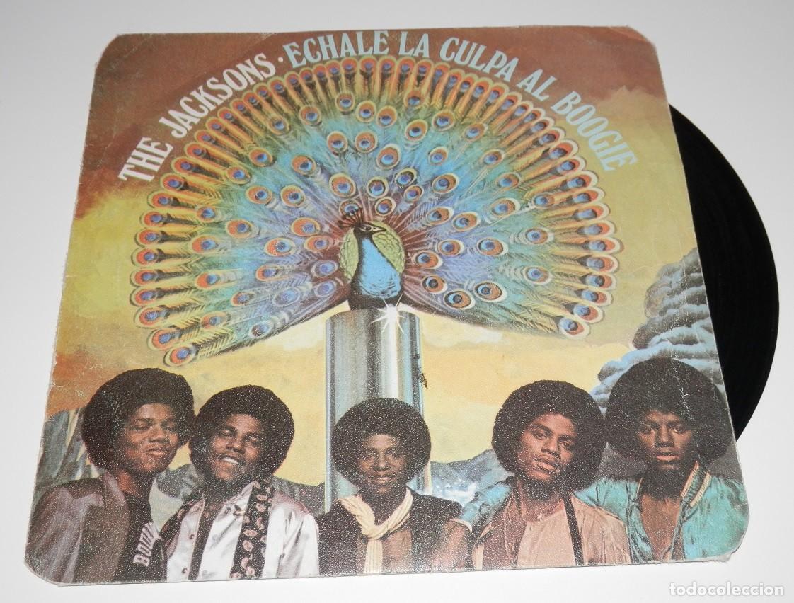 Discos de vinilo: DISCO SINGLE THE JACKSONS- ECHALE LA CULPA AL BOOGIE - Foto 1