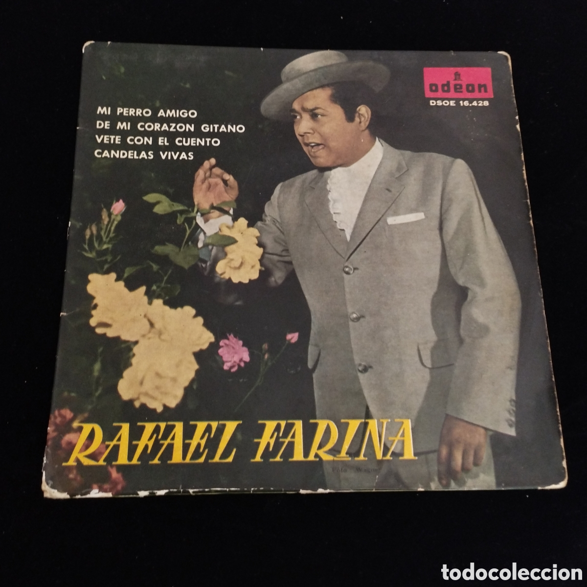 Discos de vinilo: EP - RAFAEL FARINA - MI PERRO AMIGO - ODEON - Foto 1