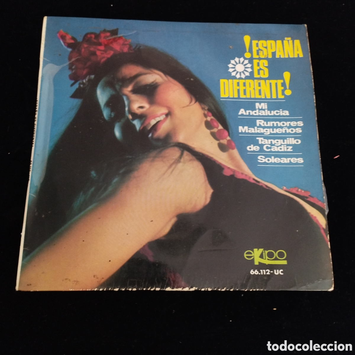 Disques de vinyle: EP - ESPA&Ntilde;A ES DIFERENTE - MI ANDALUCIA - EKIPO