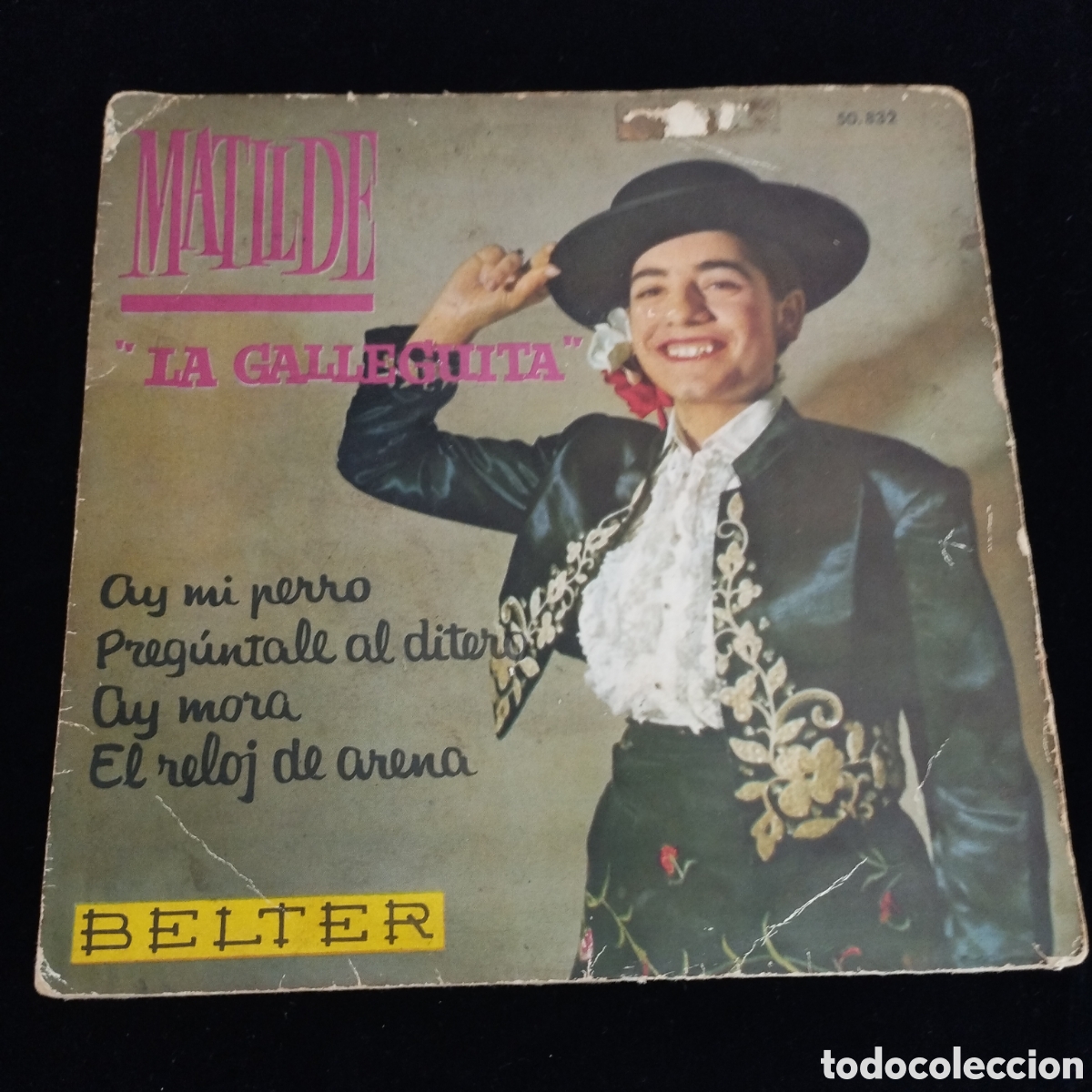 Discos de vinilo: EP - MATILDE LA GALLEGUITA - AY MI PERRO - BELTER - Foto 1