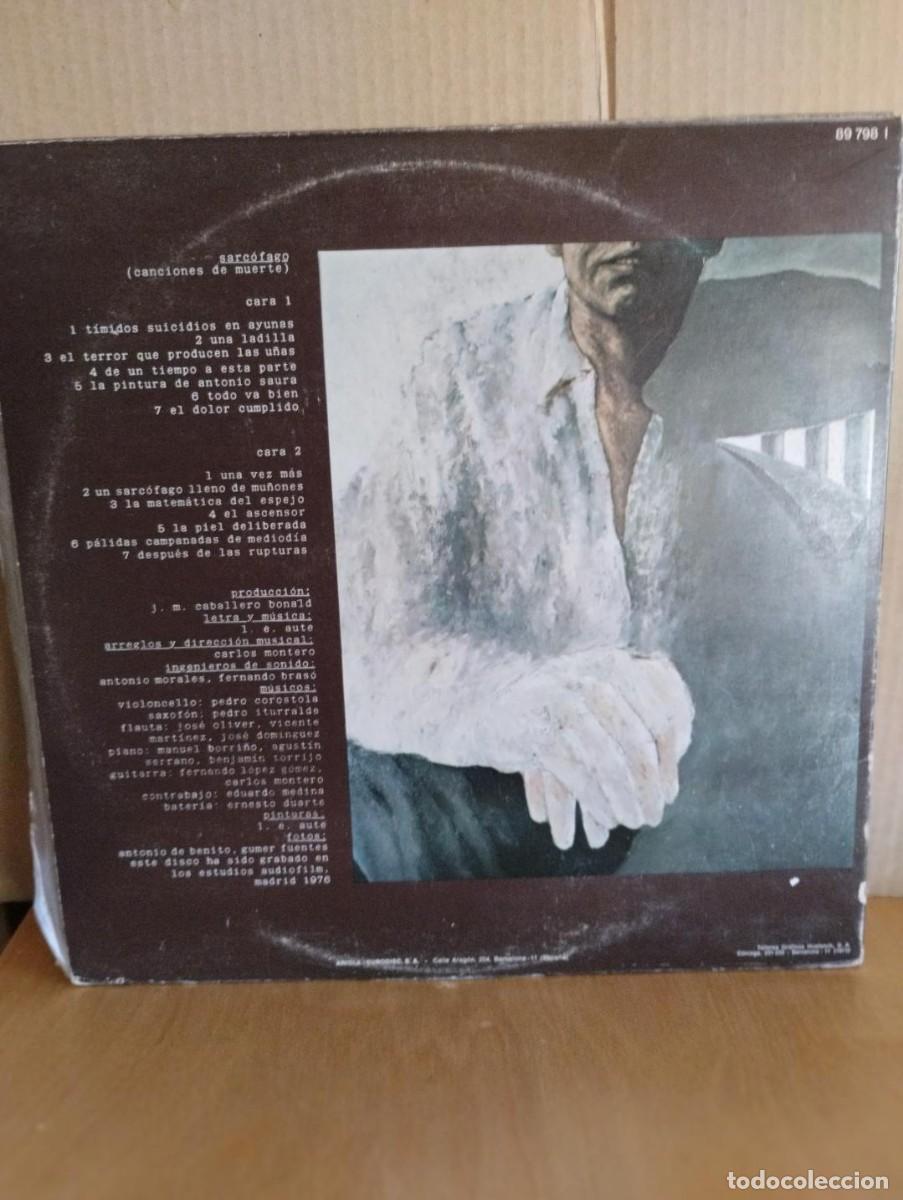 Discos de vinilo: LUIS EDUARDO AUTE ---- SARCOFAGO - Foto 2