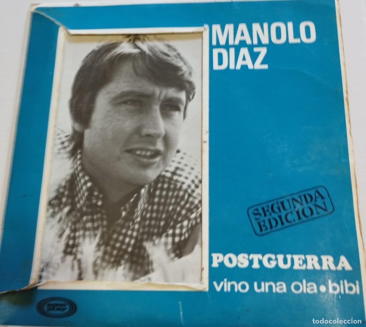 Vinyl-Schallplatten: MANOLO DIAZ-POSTGUERRA-SONOPLAY SBP 10 058-PEDIDO MINIMO 10 EUROS