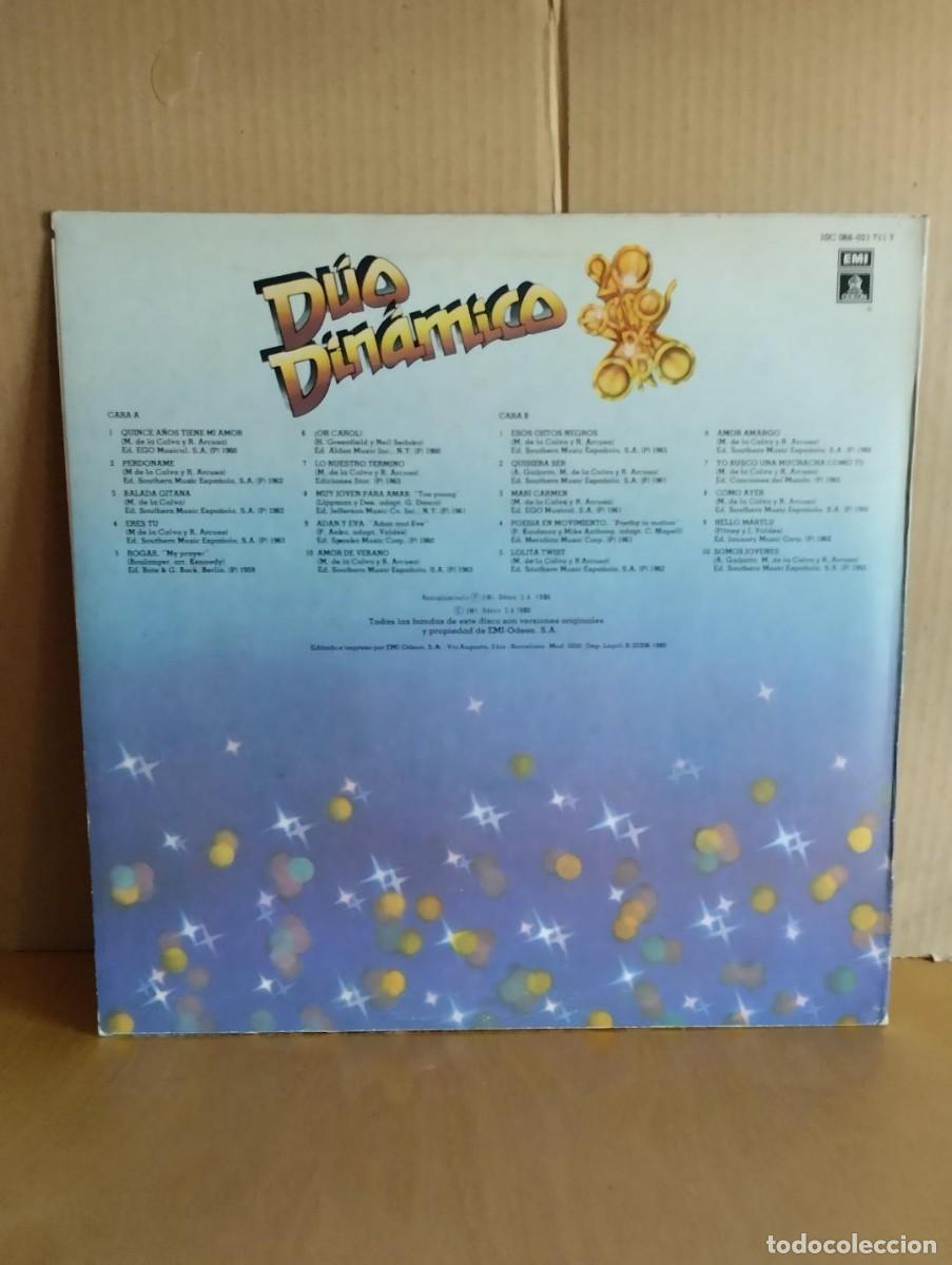 Discos de vinilo: DUO DINAMICO ---- 20 EXITOS DE ORO - Foto 2