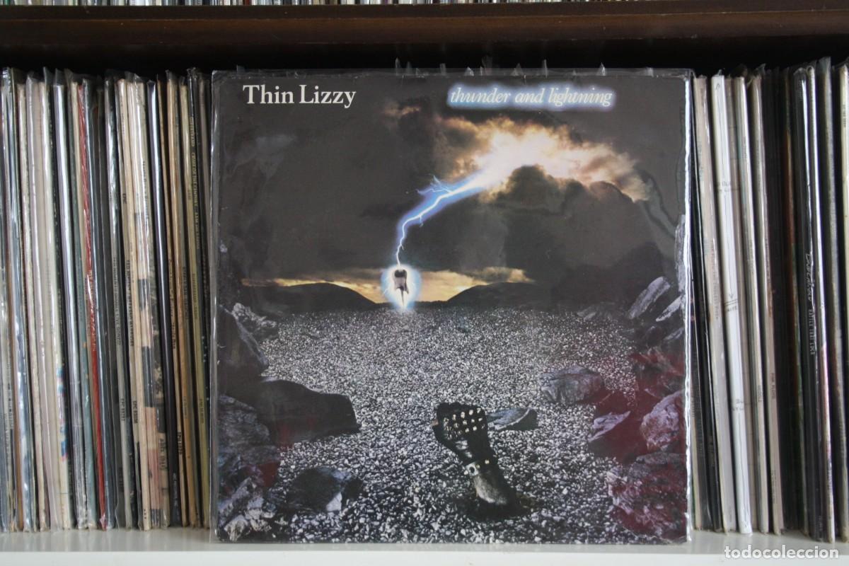 Discos de vinilo: THIN LIZZY. THUNDER AND LIGHTNING. LP, VERTIGO 1983 - Foto 1