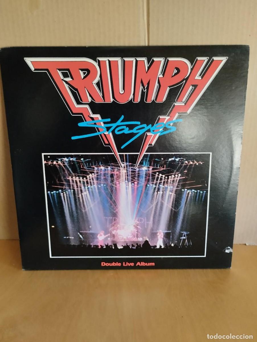 Discos de vinilo: TRIUMPH ---- STAGES - Foto 1