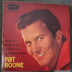 Discos de vinilo: PAT BOONE - EP SPAIN 1961 - LONDON EDGE-71661 VERSIONES LLOYD PRICE & BUDDY HOLLY