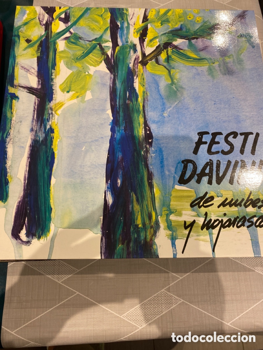 Discos de vinilo: FESTI DAVINI - DE NUBES Y HOJARASCA LP RARO - Foto 1
