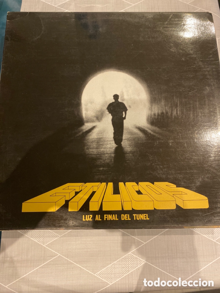 Discos de vinilo: ETILICOS - LUZ AL FINAL DEL TUNEL LP 1987 - Foto 1