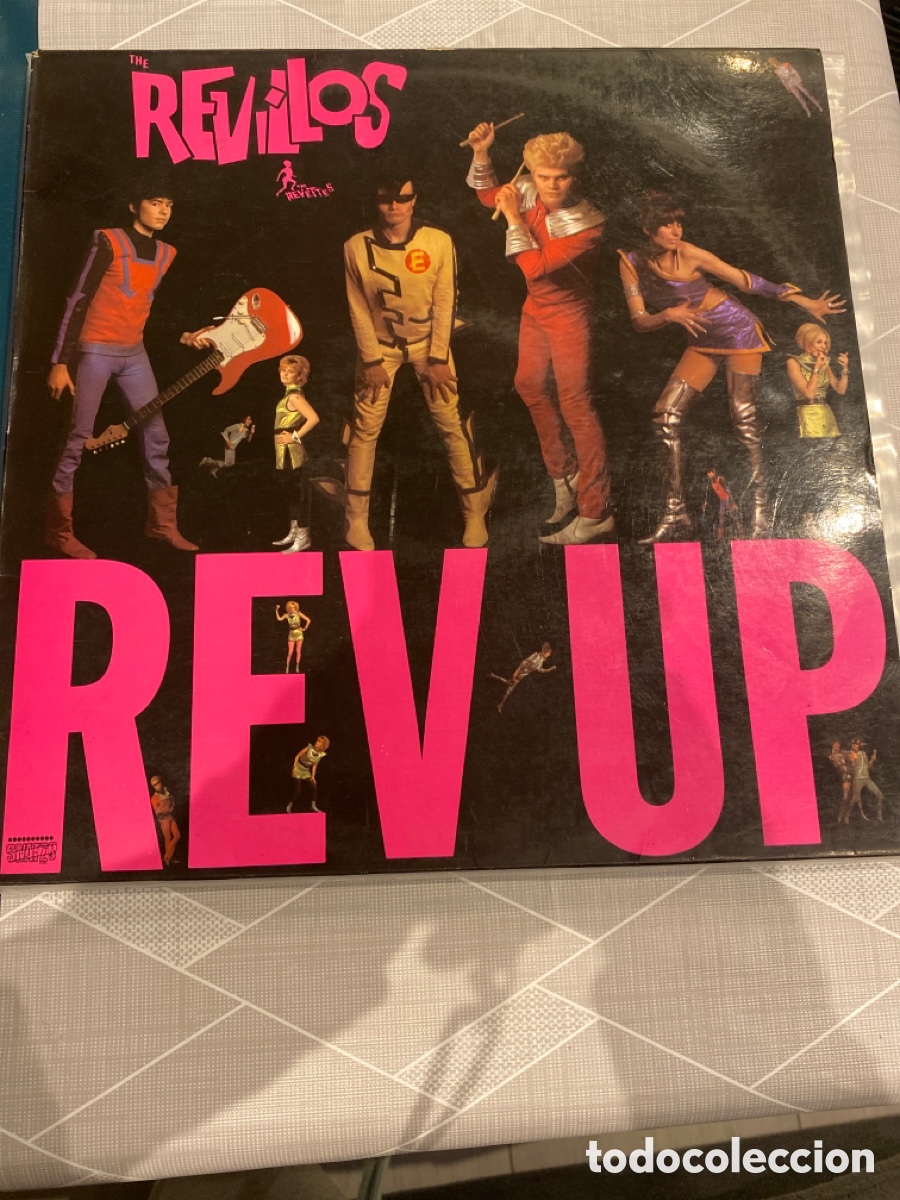Discos de vinilo: THE REVILLOS - REV UP LP - Foto 1