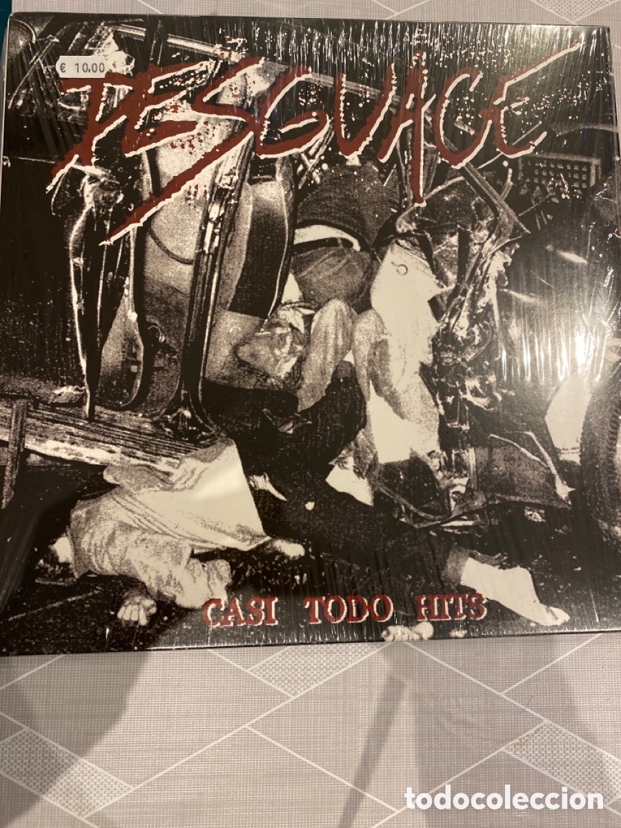 Discos de vinilo: DESGUACE - CASI TODO HITS LP - Foto 1
