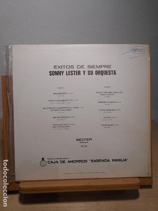 Discos de vinilo: LP. EXITOS DE SIEMPRE. SONNY LESTER Y SU ORQUESTA. BELTER - Foto 2