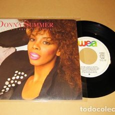Discos de vinilo: DONNA SUMMER - THIS TIME I KNOW IT'S FOR REAL - SINGLE - 1989