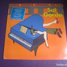 Discos de vinilo: SAL GORDA - BSO CINE - LP ARIOLA 1983 PRECINTADO - TINO CASAL, ZANNA, DANZA INVISIBLE, CINEMASPOP E