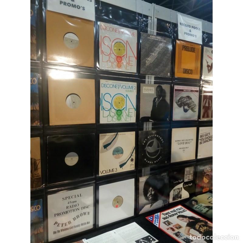 Discos de vinilo: DISPLAY EXPOSITOR PARA 5 DISCOS DE VINILO LP - Foto 2