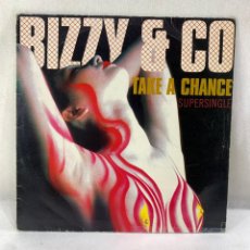 Discos de vinilo: MAXI SINGLE BIZZY & CO. - TAKE A CHANCE - ESPAÑA - AÑO 1982