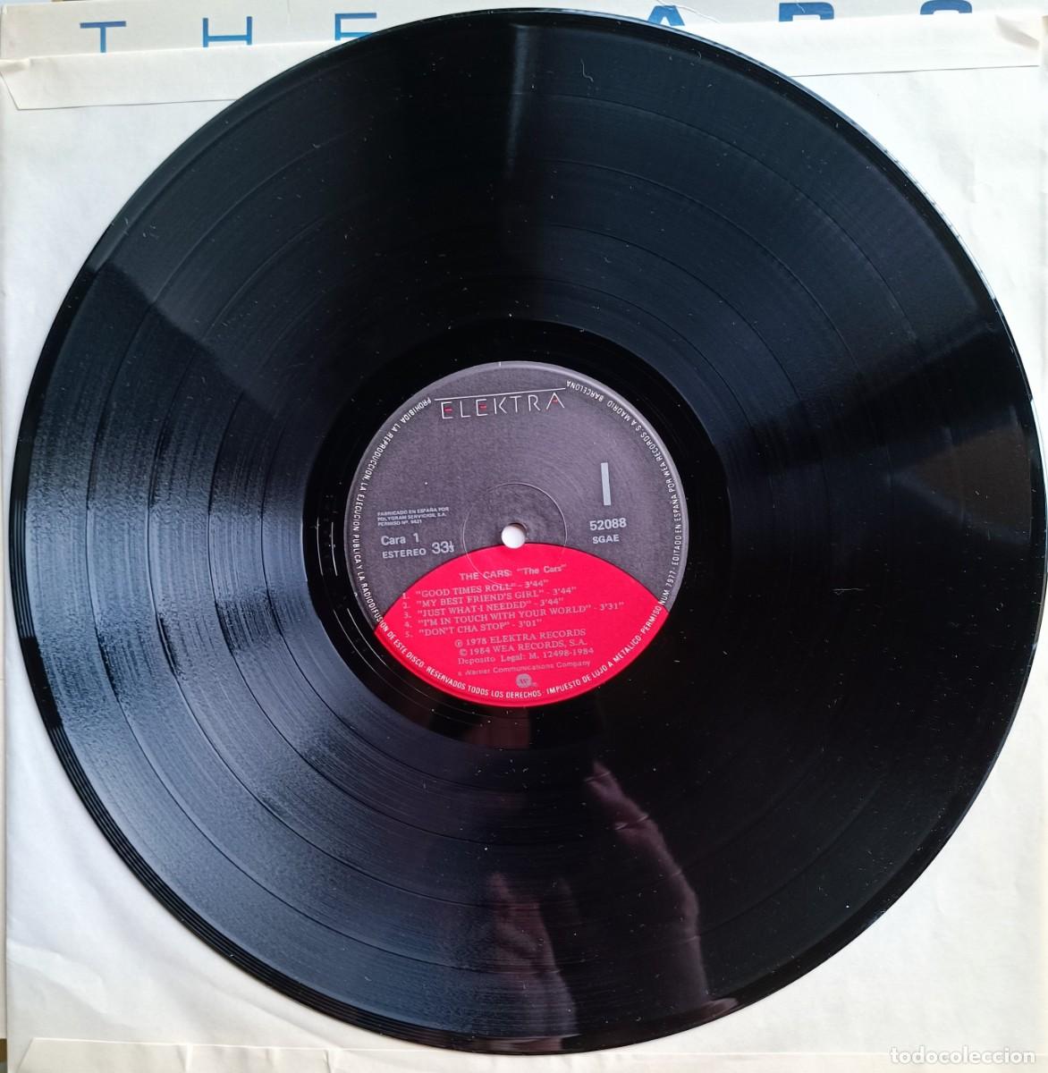Discos de vinilo: The Cars --- primer disco - Foto 4