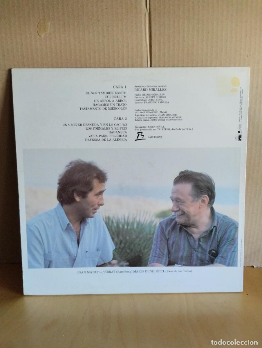 Discos de vinilo: JOAN MANUEL SERRAT ---- EL SUR TAMBIEN EXISTE - Foto 2