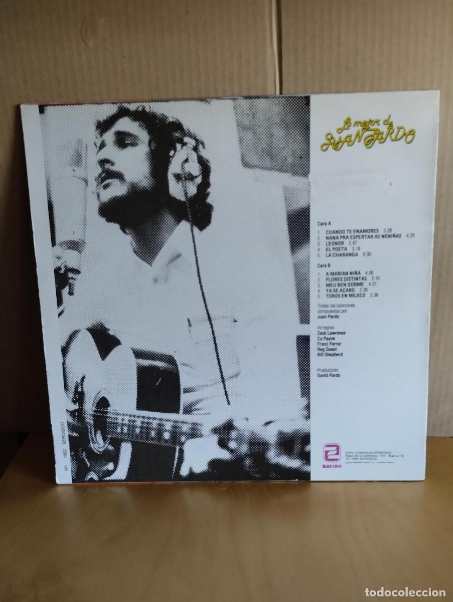 Discos de vinilo: JUAN PARDO --- LO MEJOR - Foto 2